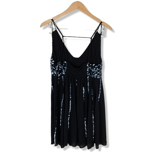 Free People Sequin Boho Mini Dress - Picture 7 of 10